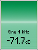 Df measurements of aptX@352kbit/s with sine signal 1kHz