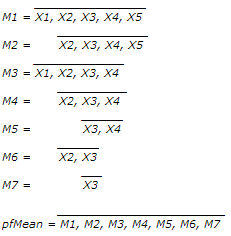 Pilfering Mean calculation