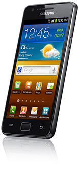 Galaxy S II smartphone by Samsung