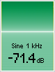 Df measurements of TS-BTAD01-d-SBC@201kbit/s with sine signal 1kHz